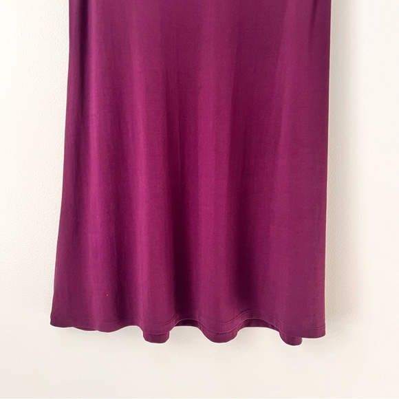 Eileen Fisher Purple Silk Sequin Tank Top - Picture 11 of 14